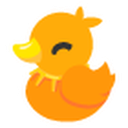 Sunrise Duckling Sticker